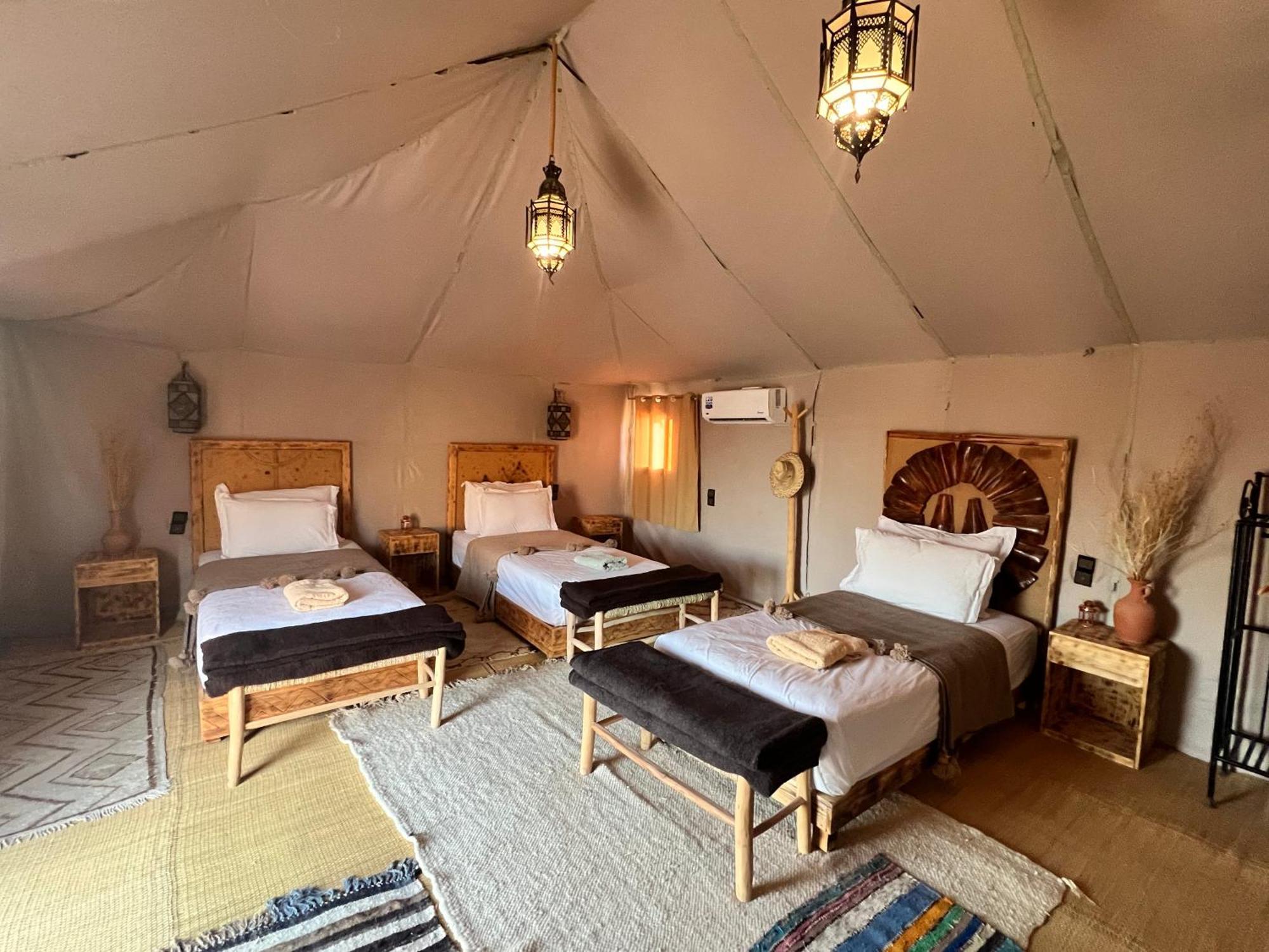 Amskou Luxury Desert Camp Merzouga Exterior photo