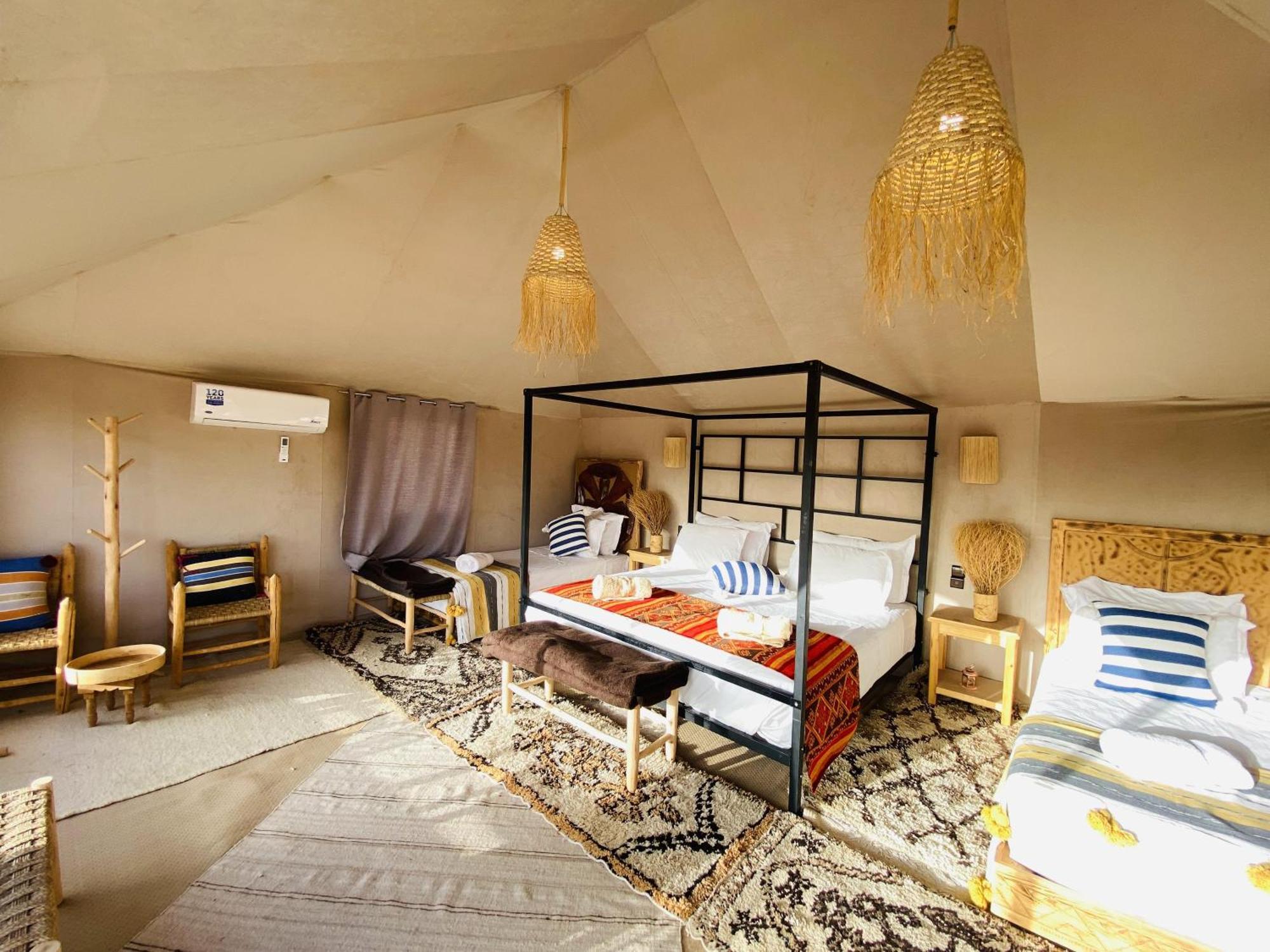 Amskou Luxury Desert Camp Merzouga Exterior photo